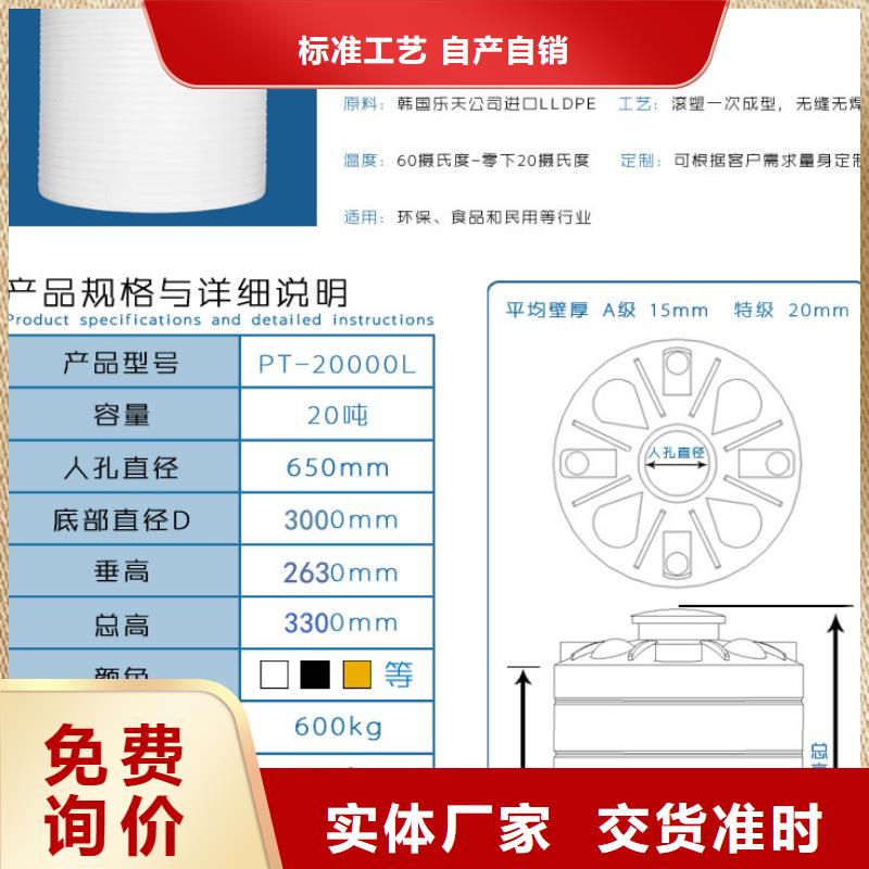 塑料水箱PE加药箱值得买市场行情