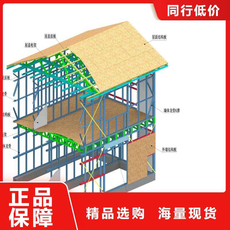 现代风格轻钢别墅【轻钢房屋】颜色尺寸款式定制当地公司