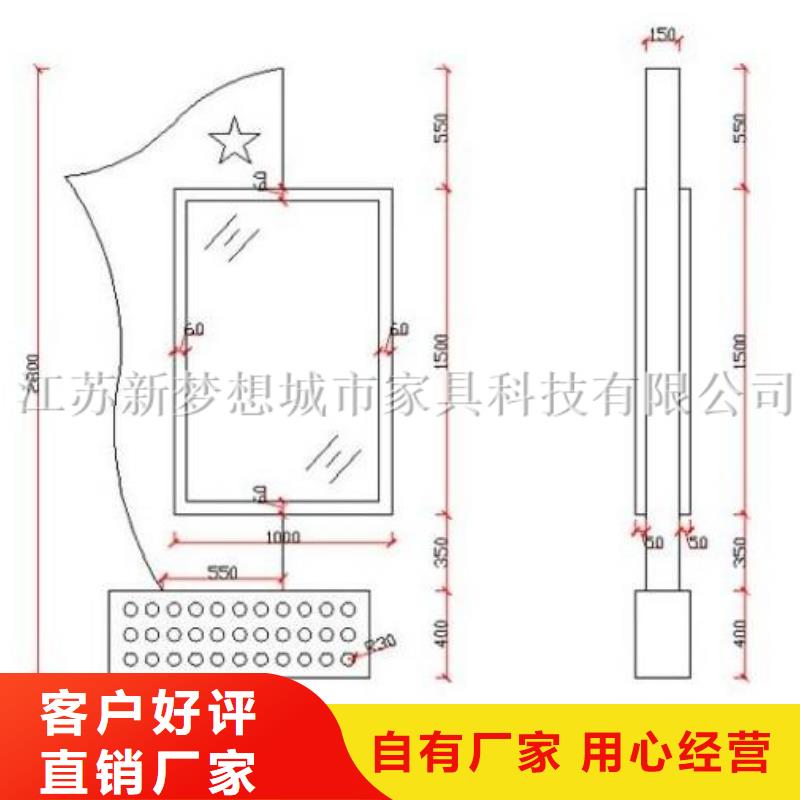 滚动灯箱-价值观广告牌质检合格出厂一周内发货