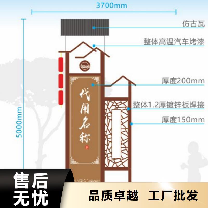 村庄美丽乡村标识牌售后无忧大厂家实力看得见