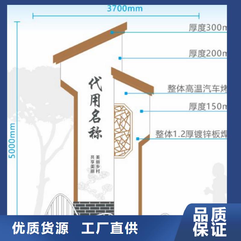 社区美丽乡村标牌品质过关附近品牌