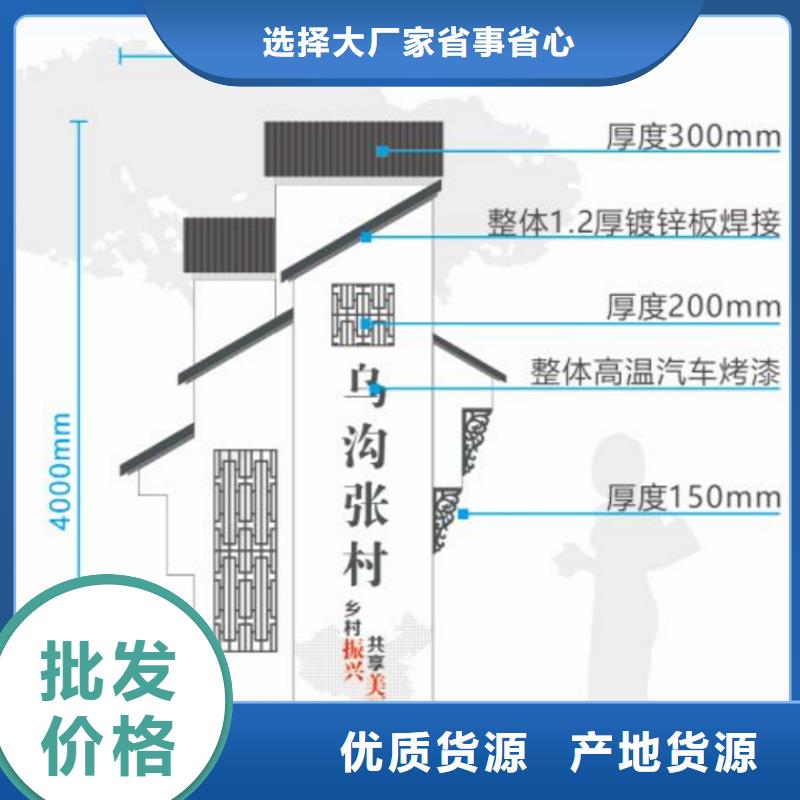 新农村美丽乡村标识牌实力雄厚全品类现货