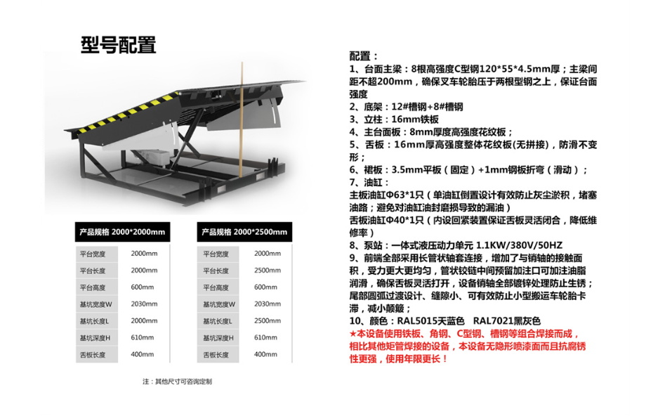 集装箱装车平台订制